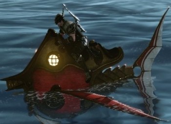 красная подводная лодка archeage